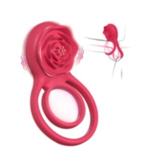 Vibrating Cock Ring with Clitoris Stimulator